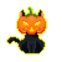 Pumpkin Cat